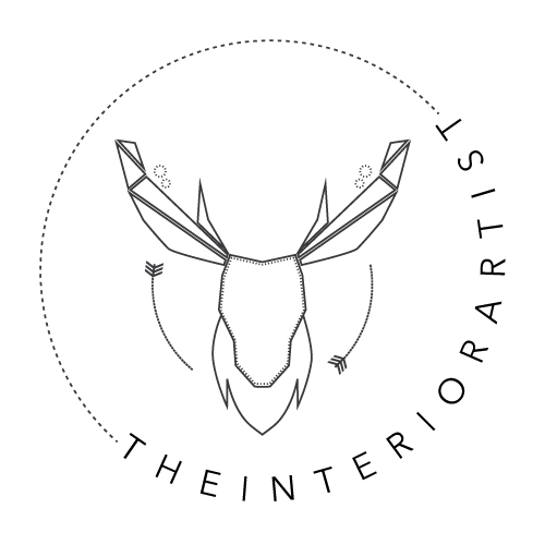 Graphic Design Logo for TheIntriorArtist // http://BananaBloom.com #logodesign #design #graphicdesign #interiordesign