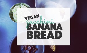 Vegan Zucchini Banana Bread // http://BananaBloom.com #vegan #glutenfree #bread