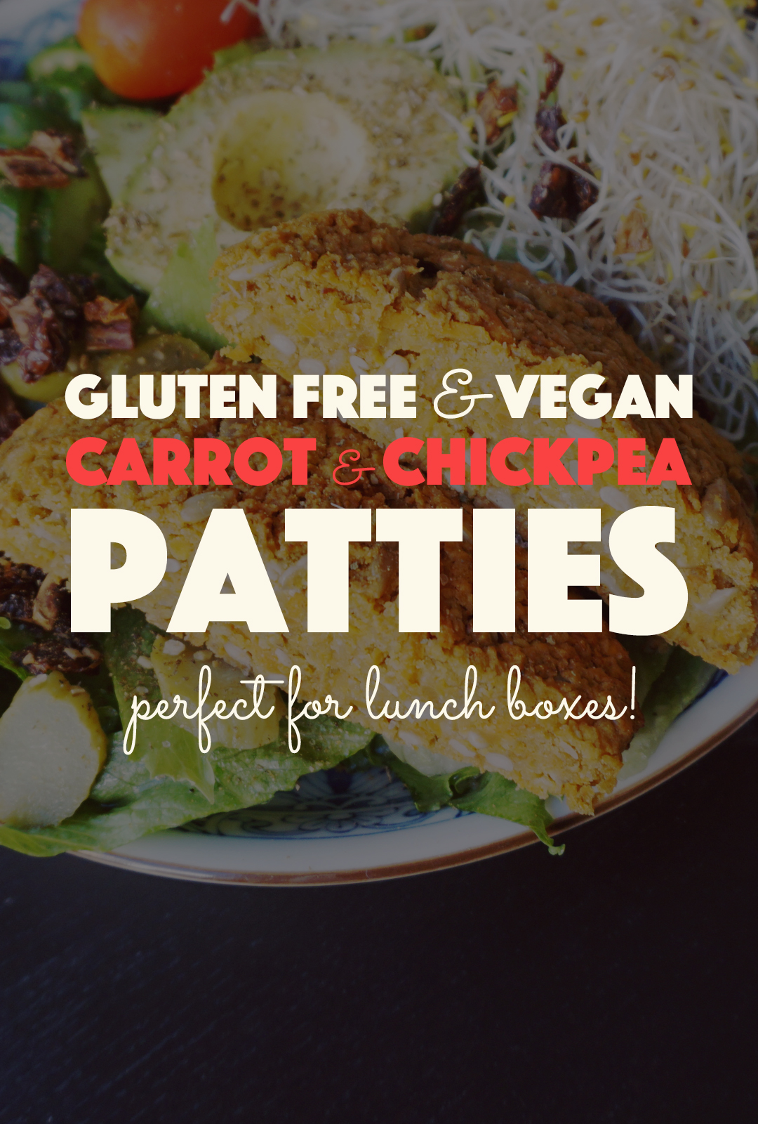 Veggie Patties, Gluten Free & Vegan | http://BananaBloom.com