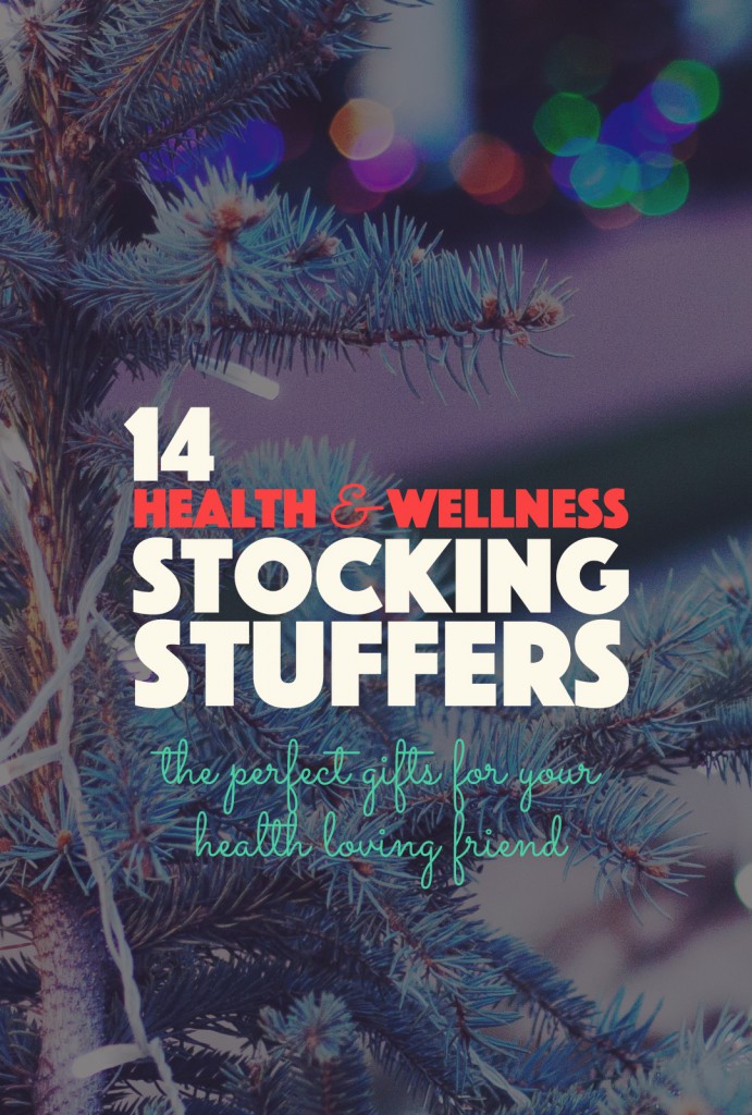 14 Health and Wellness Stocking Stuffers | http://BananaBloom.com
