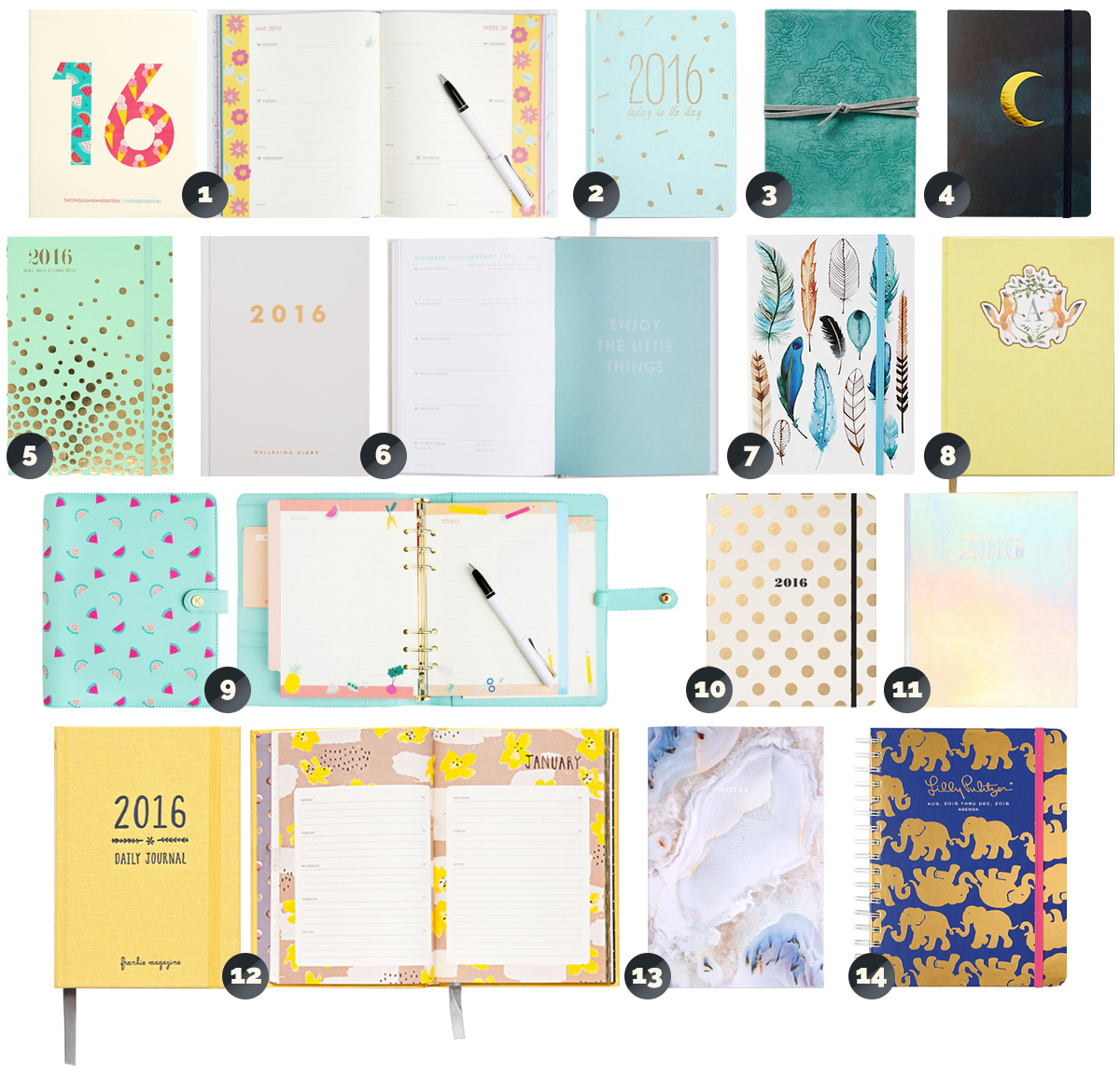 The 2016 Planner and Journal Guide • Banana Bloom