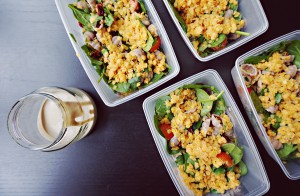 Easy Vegan Lunch Boxes | http//BananaBloom.com