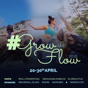 Grow and Flow Yoga Challenge | http://BananaBloom.com