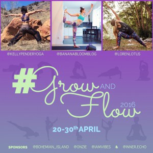 Grow and Flow Yoga Challenge | http://BananaBloom.com