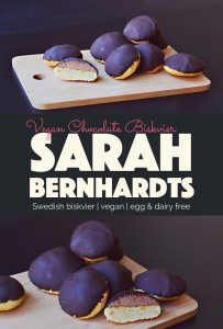 Vegan Biskvier Sarah Bernhardts | http://BananaBloom.com