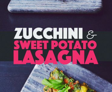 Sweet Potato Lasagna | Vegan Gluten Free Dairy Free Grain free lasagna made with lots of delicious vegetables, sweet potato and topped with dairy free cheese (optional). Simple recipe that makes for great leftovers too. http://BananaBloom.com