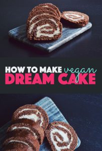 How to Make Vegan Dream Cake | http://BananaBloom.com #vegan #baking #cake