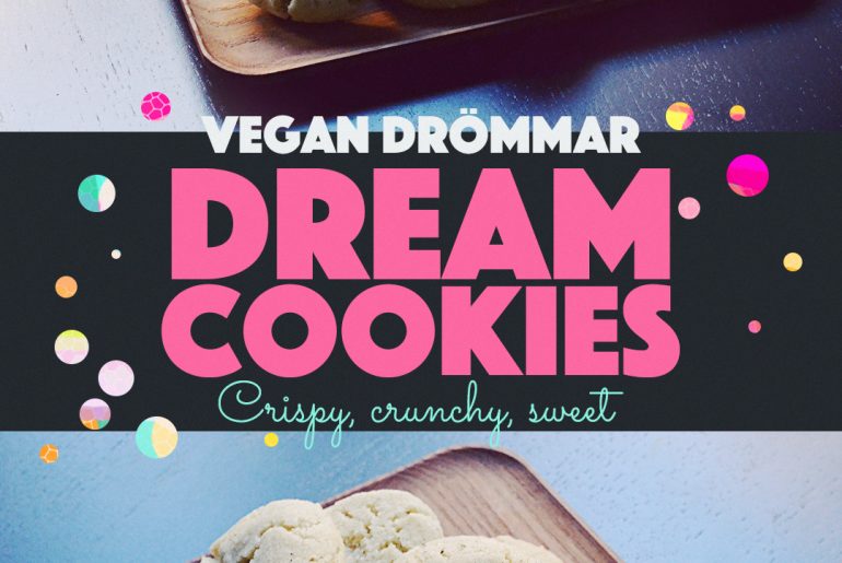 Vegan Dream Cookies | http://BananaBloom.com