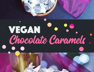 Vegan Chocolate Caramels | http://BananaBloom.com