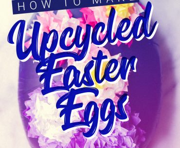 How to make upcycled Easter Eggs